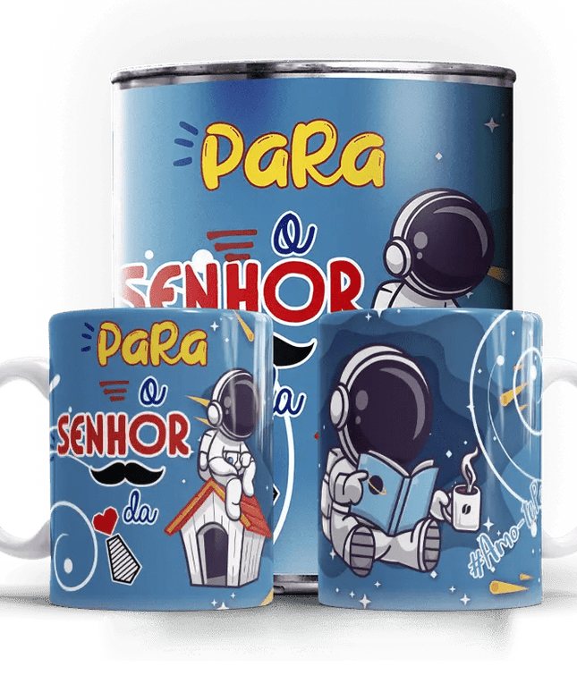 Caneca Dia do Pai " Para o Senhor da Casa" - Bee my Gift