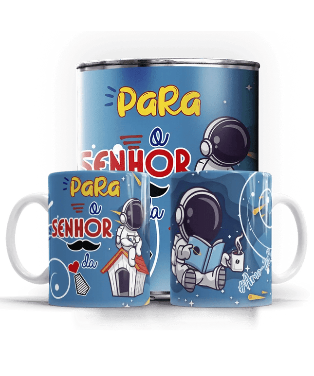 Caneca Dia do Pai " Para o Senhor da Casa" - Bee my Gift