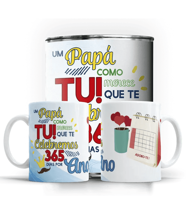 Caneca Dia do Pai "Um Papá como Tu!" - Bee my Gift
