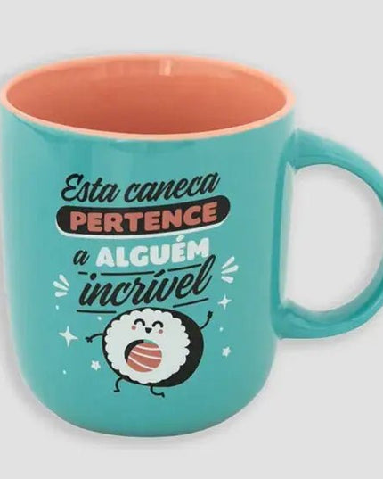 Caneca - Esta caneca pertence a alguém incrível - Bee my Gift