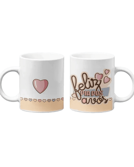 Caneca Feliz Dia dos Avós - Bee my Gift