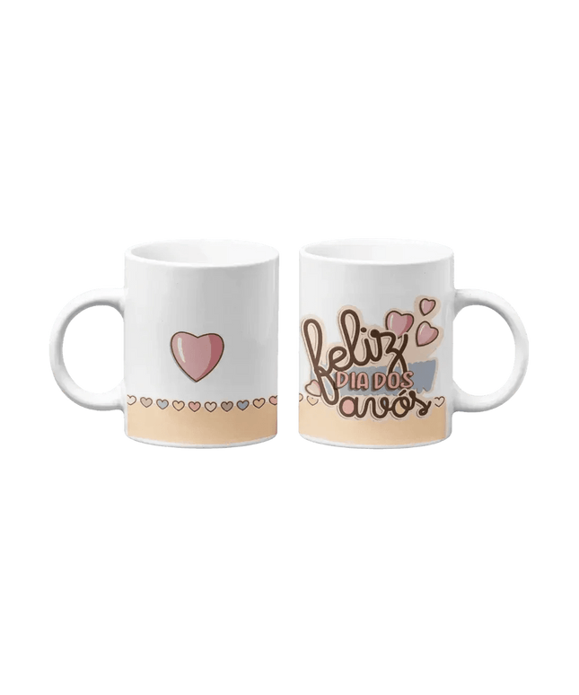 Caneca Feliz Dia dos Avós - Bee my Gift