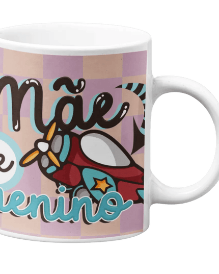 Caneca Mãe de Menino - Bee my Gift