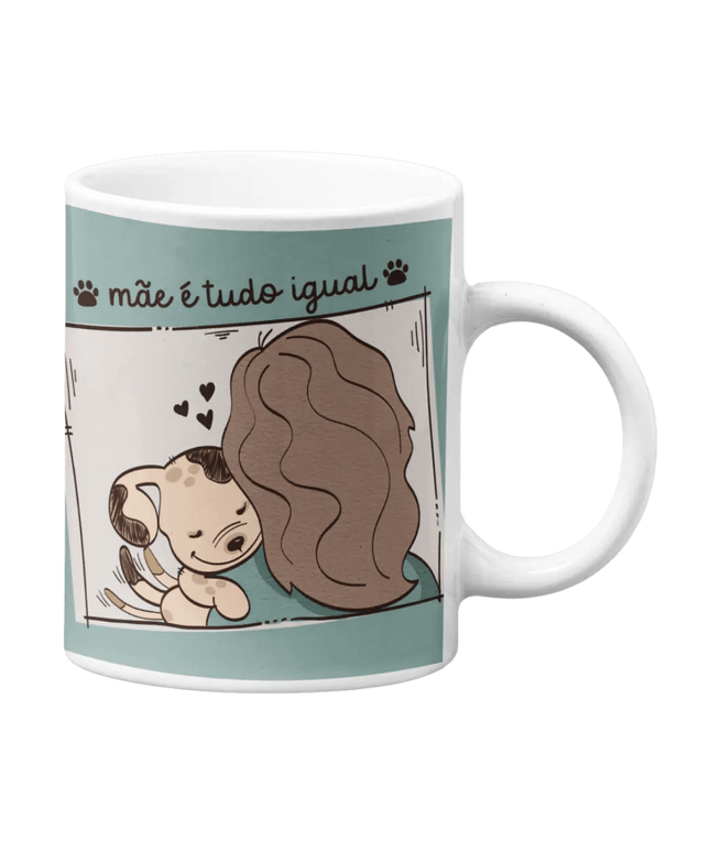 Caneca Mãe é Tudo Igual - Bee my Gift