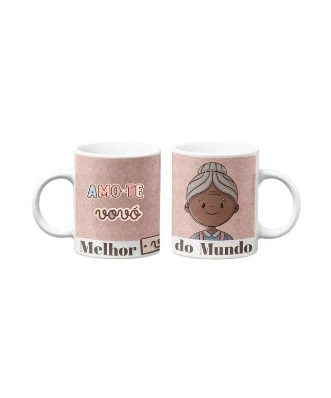 Caneca Melhor Avó do Mundo - Bee my Gift