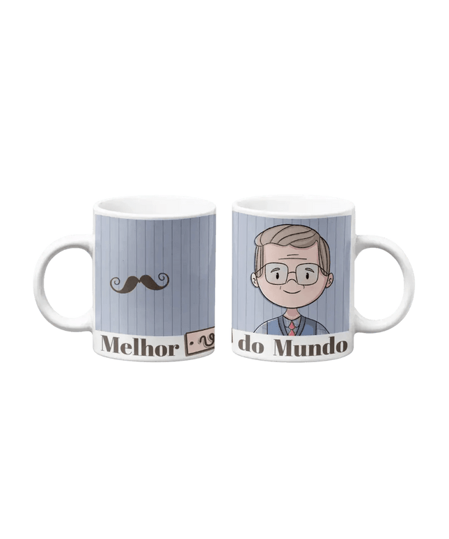 Caneca Melhor Avô do Mundo - Bee my Gift