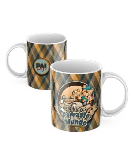 Caneca Melhor Padrasto - Bee my Gift