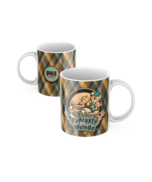 Caneca Melhor Padrasto - Bee my Gift