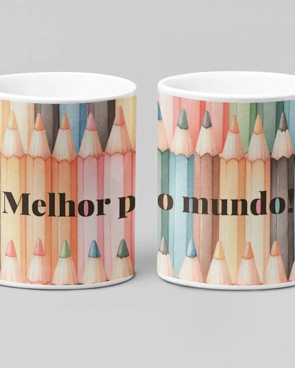 Caneca Melhor Professor do Mundo - Bee my Gift