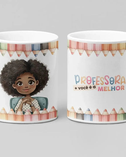 Caneca Melhor Professora 2 - Bee my Gift