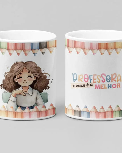 Caneca Melhor Professora - Bee my Gift