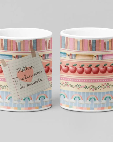 Caneca Melhor Professora do Mundo - Bee my Gift