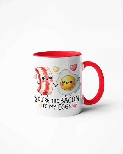 Caneca Namorados Bacon & Eggs - Bee my Gift