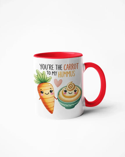 Caneca Namorados Carrot & Hummus - Bee my Gift