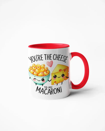 Caneca Namorados Cheese & Macaroni - Bee my Gift