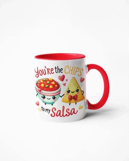 Caneca Namorados Chips & Salsa - Bee my Gift