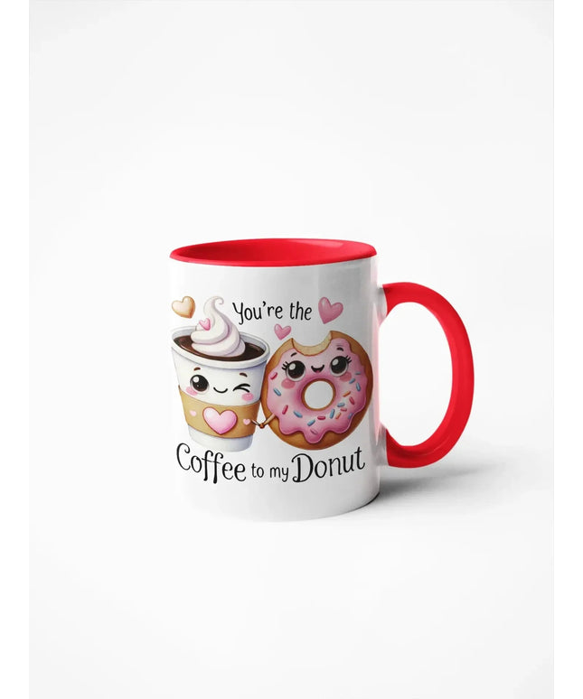 Caneca Namorados Coffee & Donut - Bee my Gift