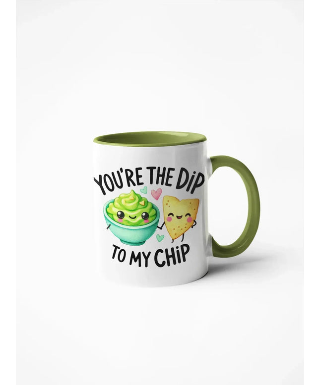 Caneca Namorados Dip & Chip - Bee my Gift