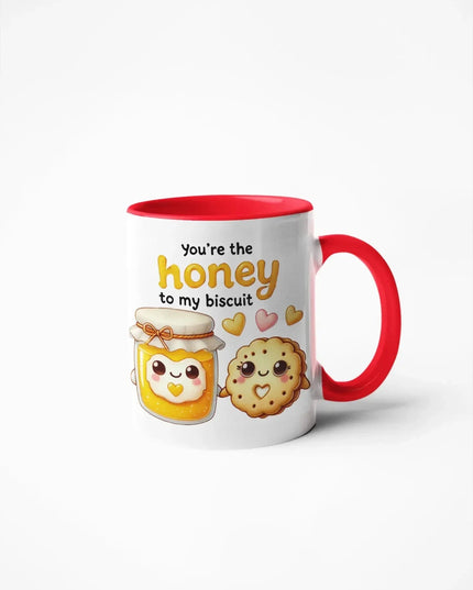 Caneca Namorados Honey & Biscuit - Bee my Gift