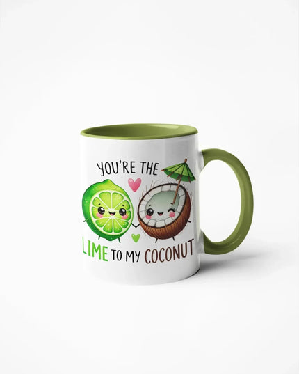 Caneca Namorados Lime & Coconut - Bee my Gift