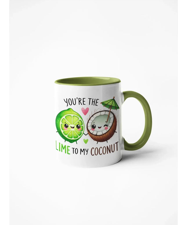 Caneca Namorados Lime & Coconut - Bee my Gift