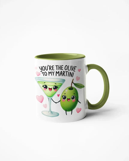 Caneca Namorados Olive & Martini - Bee my Gift