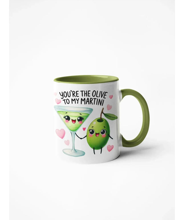 Caneca Namorados Olive & Martini - Bee my Gift