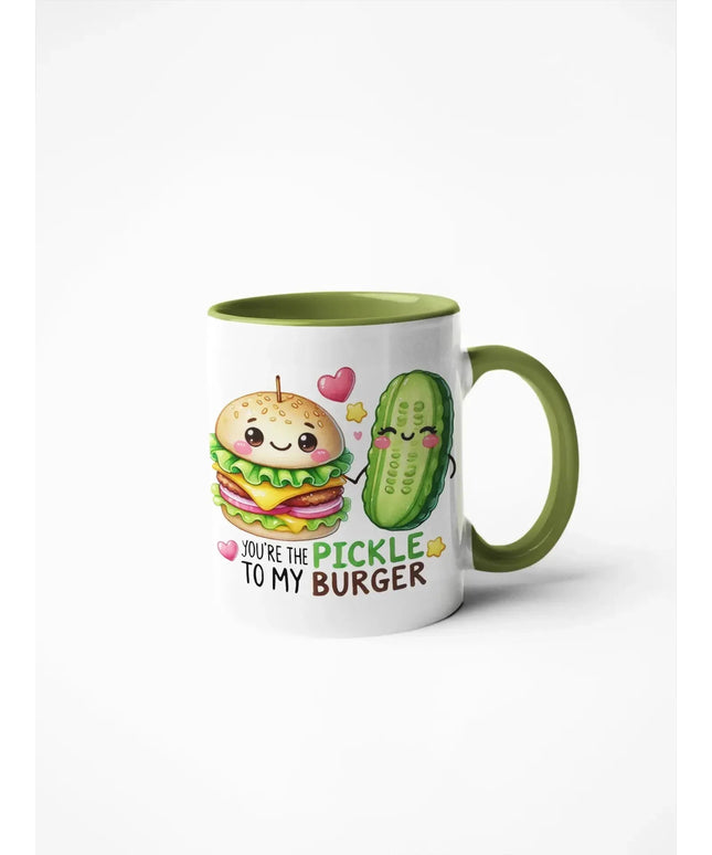 Caneca Namorados Pickle & Burger - Bee my Gift