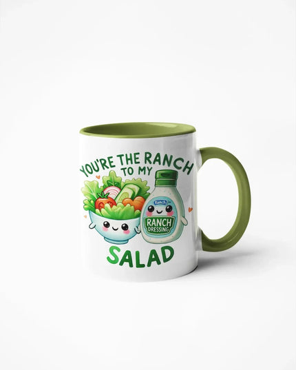 Caneca Namorados Salad & Ranch - Bee my Gift