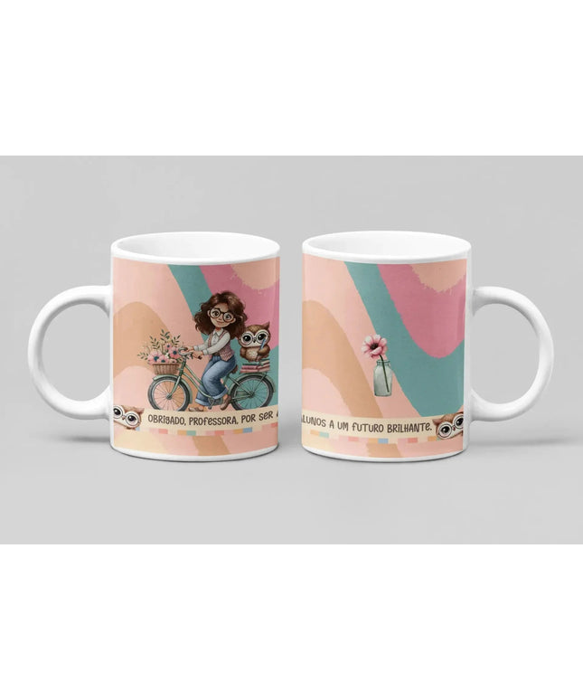 Caneca Obrigado Professora - Bee my Gift