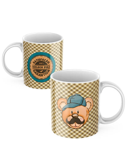 Caneca Pai Satisfação Garantida 12 - Bee my Gift