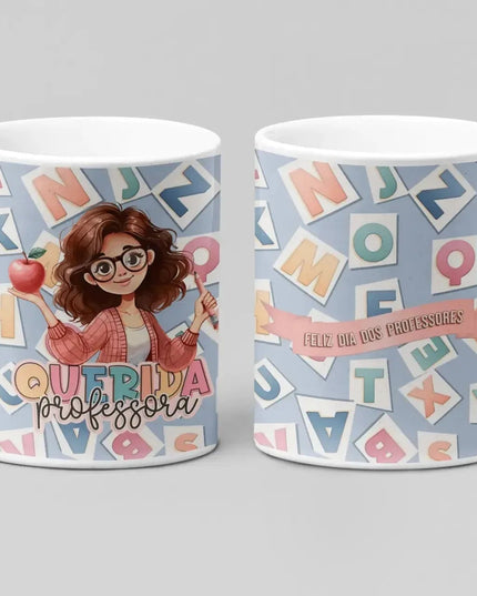 Caneca Querida  Professora 2 - Bee my Gift