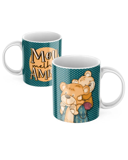 Caneca Ursinho Pai amigo - Bee my Gift