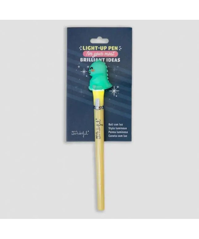 Caneta com luz - Dinossauro - Bee my Gift