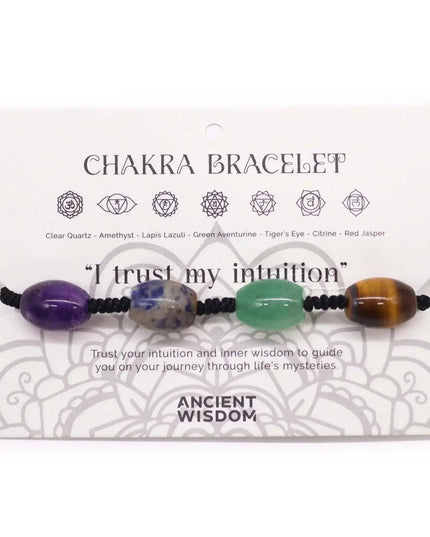 Chakra String Bracelets - Beads - Bee my Gift