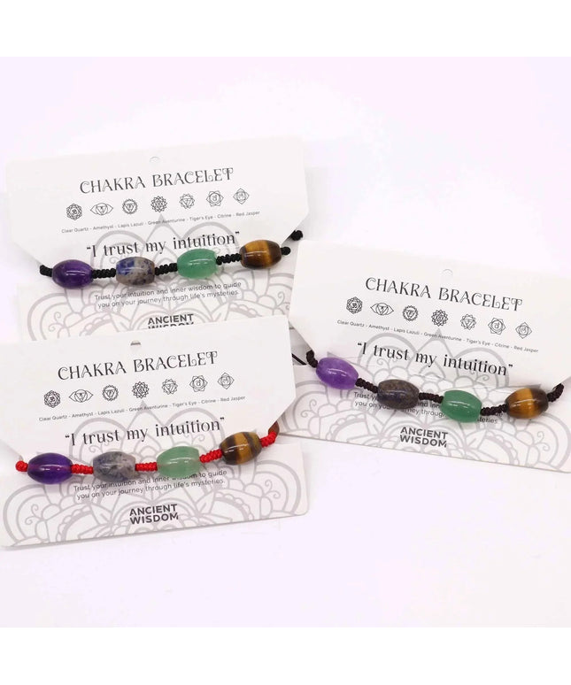 Chakra String Bracelets - Beads - Bee my Gift