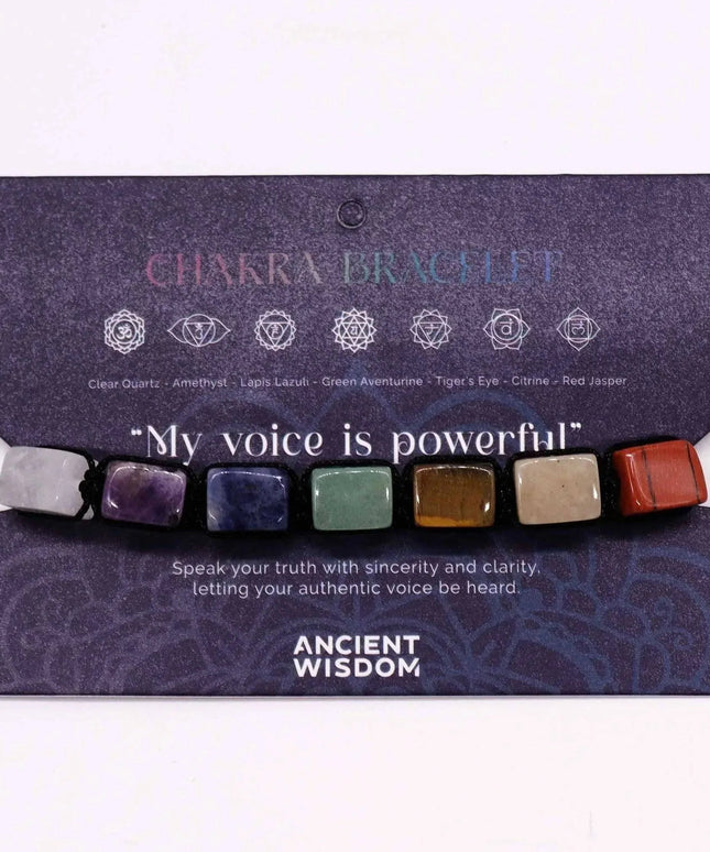 Chakra String Bracelets - Tumble Stones - Bee my Gift