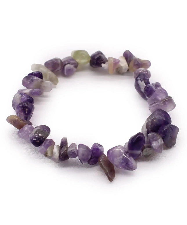 Chipstone Bracelet - Amethyst - Bee my Gift