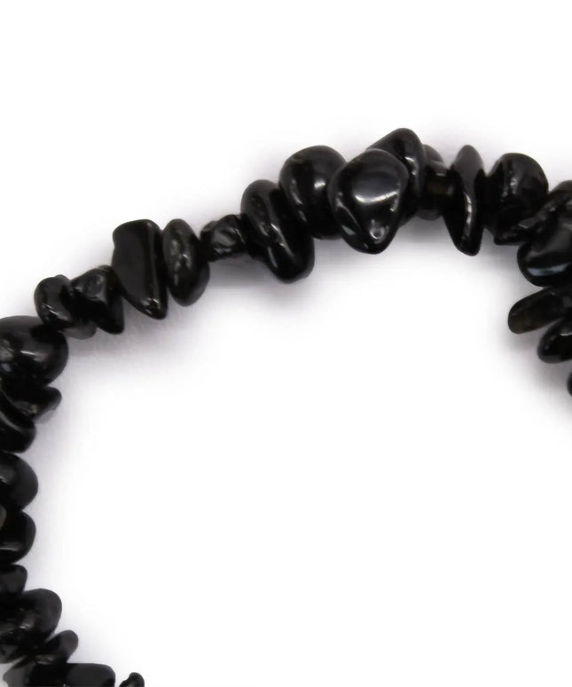 Chipstone Bracelet - Black Agate - Bee my Gift