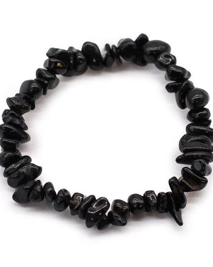 Chipstone Bracelet - Black Agate - Bee my Gift