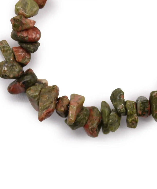 Chipstone Bracelet - Green Jasper - Bee my Gift