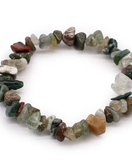 Chipstone Bracelet - Moss Agate - Bee my Gift