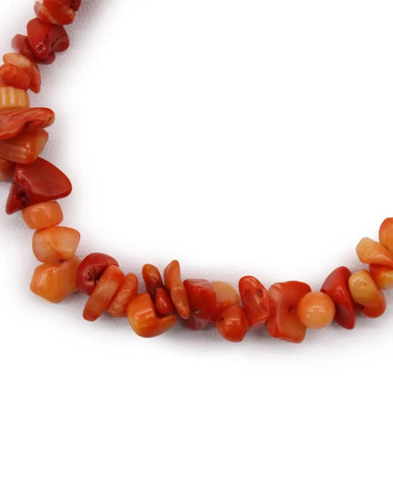 Chipstone Bracelet - Orange Jasper Stone - Bee my Gift