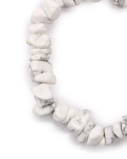 Chipstone Bracelet - White Jasper - Bee my Gift