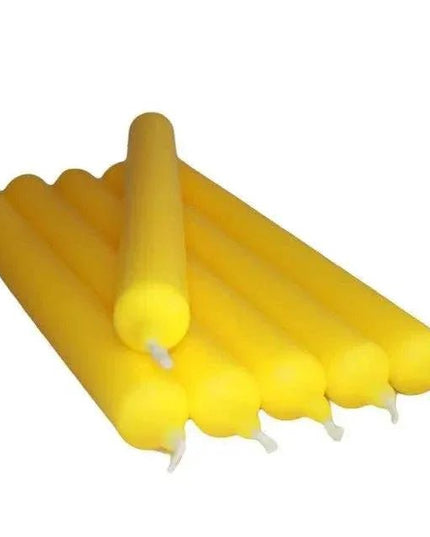 Citrus Yellow Dinner Candles for Elegant Dining - Bee my Gift
