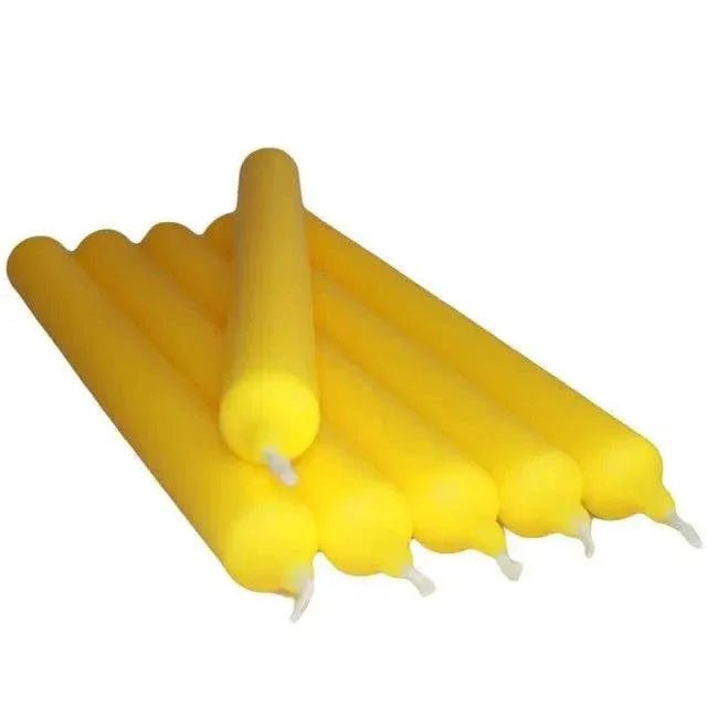 Citrus Yellow Dinner Candles for Elegant Dining - Bee my Gift