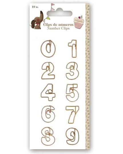 Clips Decorativos Números Busquets