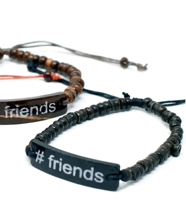 Coco Slogan Bangle - Friends - Bee my Gift