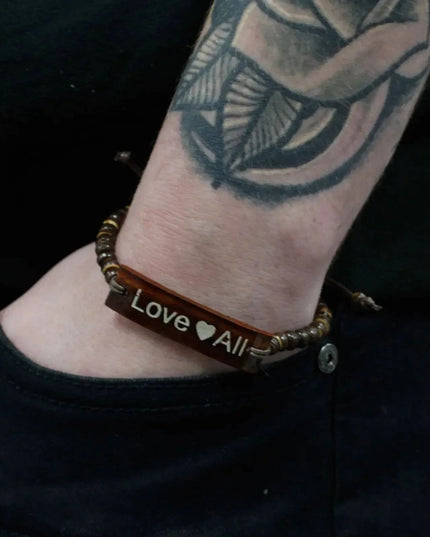 Coco Slogan Bangle - LoveAll - Bee my Gift