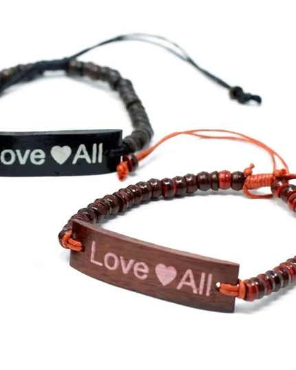 Coco Slogan Bangle - LoveAll - Bee my Gift